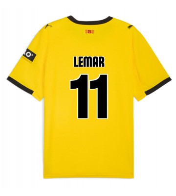 Girona Thomas Lemar #11 Venkovní Dres 2025-26 Krátkým Rukávem Girona Thomas Lemar #11 Venkovní Dres 2025-26 Krátkým Rukávem